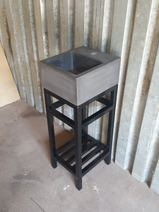 12" Mini with Extension and Steel Stand (Steel Tubing Shelf)