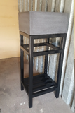12" Mini with Extension and Steel Stand (Steel Tubing Shelf)