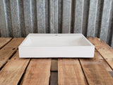 21.5" Shallow Vessel Sink with Extension (ready to go)