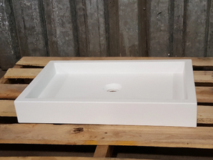 21" x 14" Flat Vessel Sink