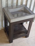 24" Ramp Vanity with Maple Stand