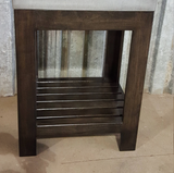 24" Ramp Vanity with Maple Stand